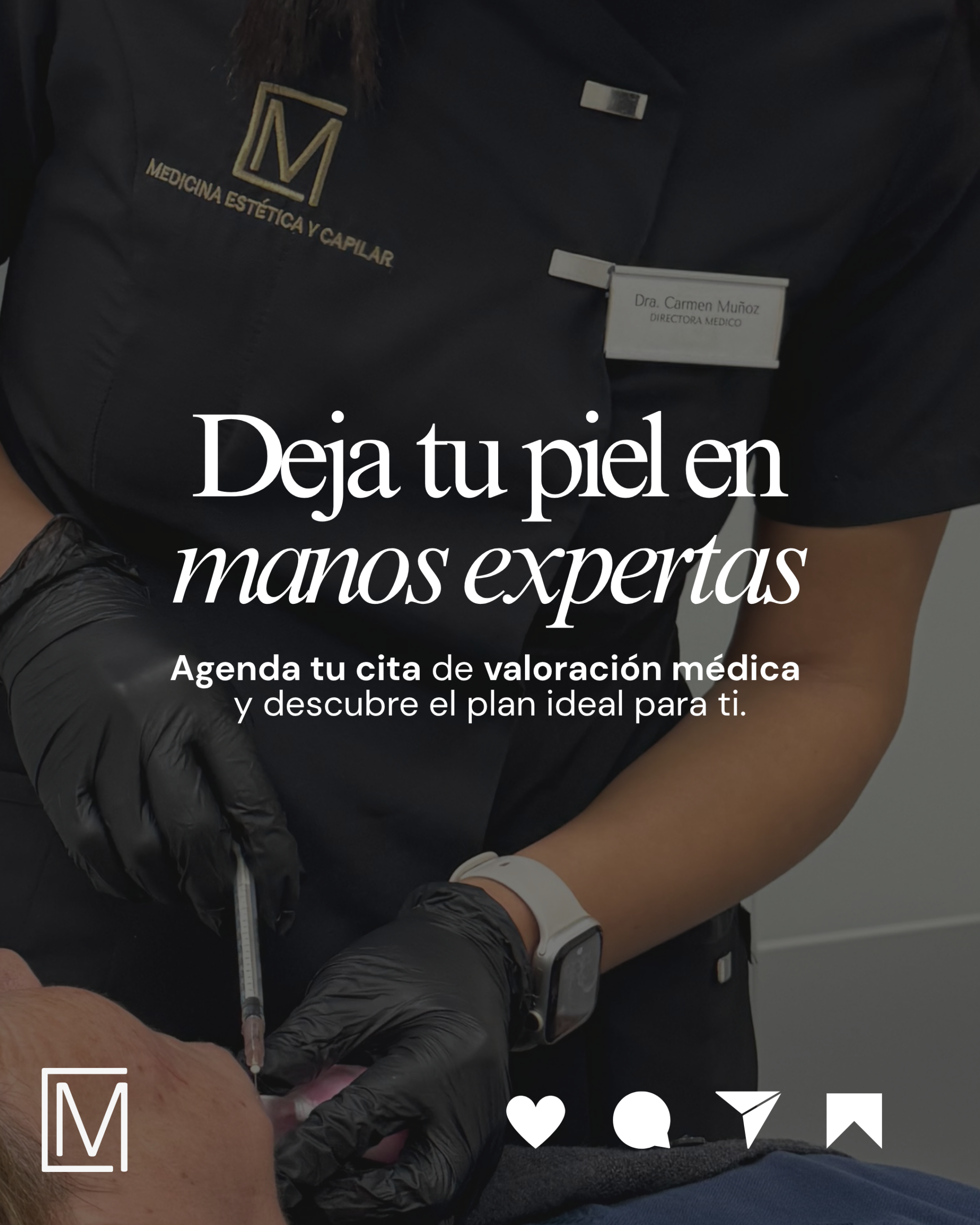 Valoración médica en la Clínica Dra. Carmen Muñoz
